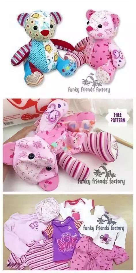 自制婴儿玩偶衣服,自制玩偶布娃娃睡衣