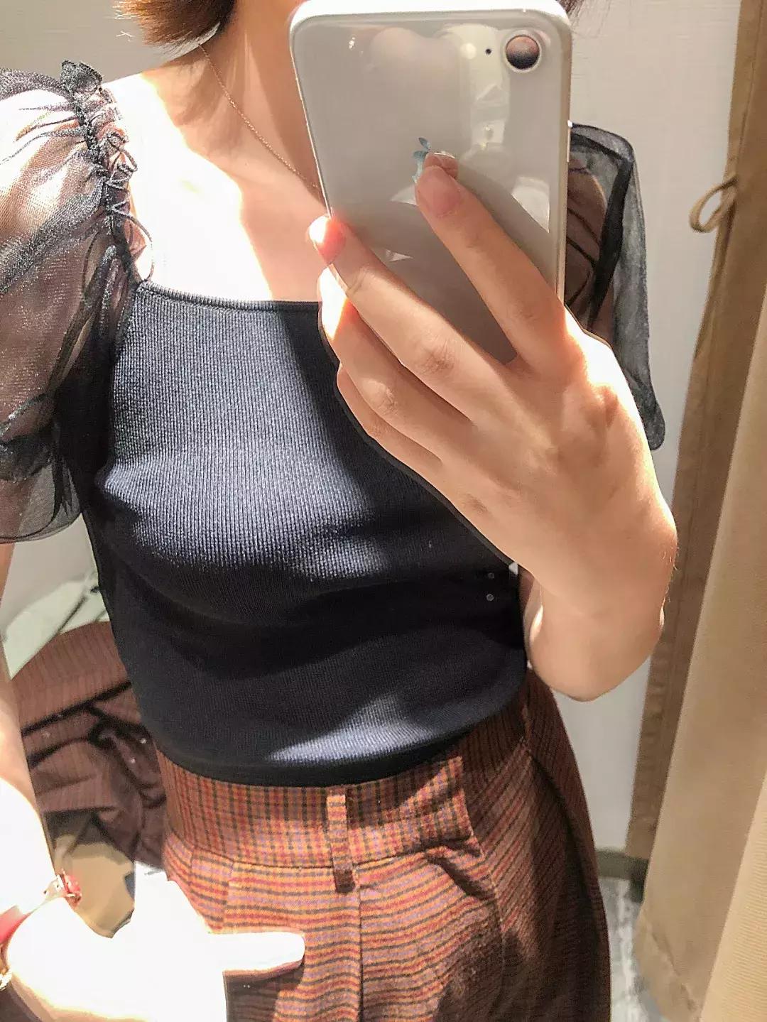 ur牛仔半裙冬,ur穿搭秋款针织裙