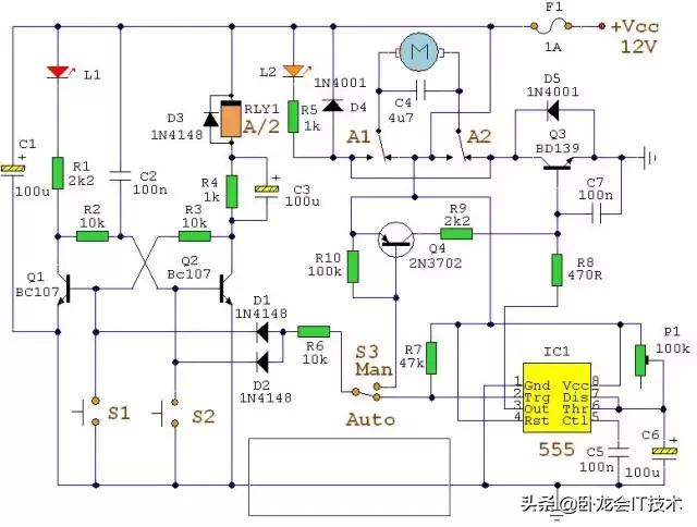 555定时器的作用,555定时器能构成哪三种常用电路