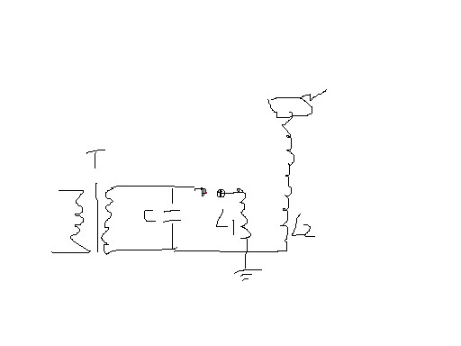 自制特斯拉线圈蜡烛,自制超大电弧特斯拉线圈