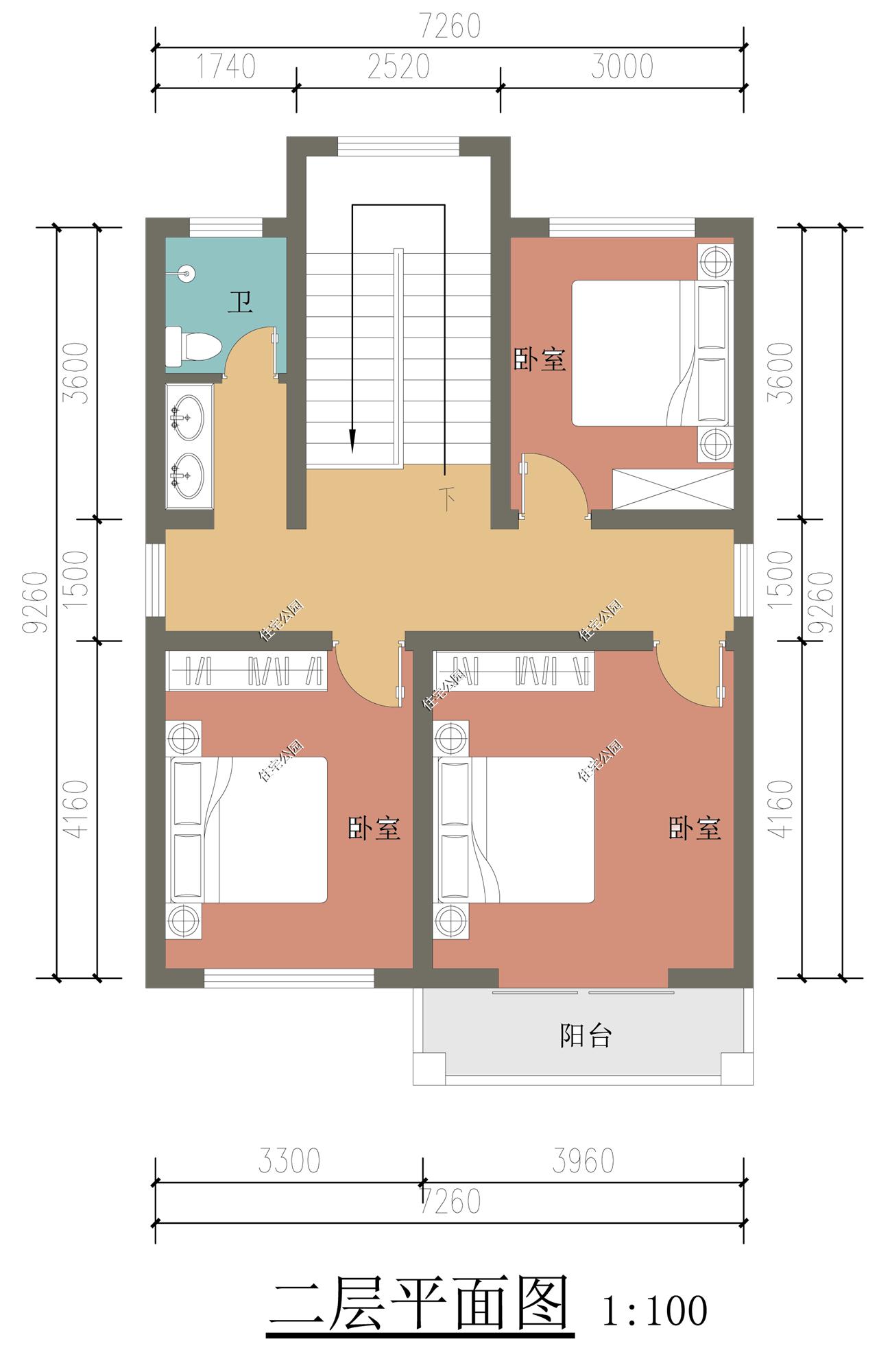 60平方别墅设计图及效果图,100平米小户型设计实景照