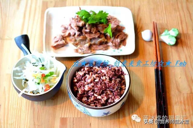 节后宝宝便秘怎么办？养胃清肠餐—小米黑米糙米饭