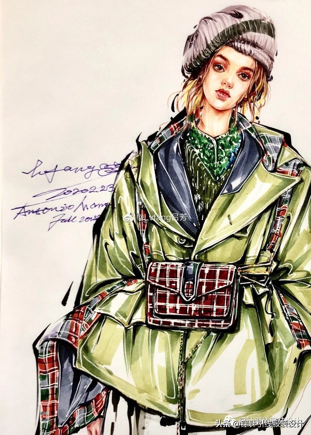 效果图手绘服装,效果图大全70-80平三室