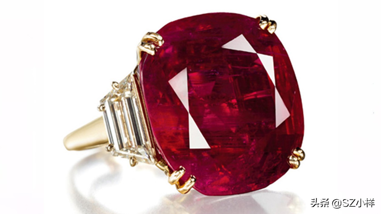 国外顶级红宝石原石1.2亿美元,8克拉红宝石2亿