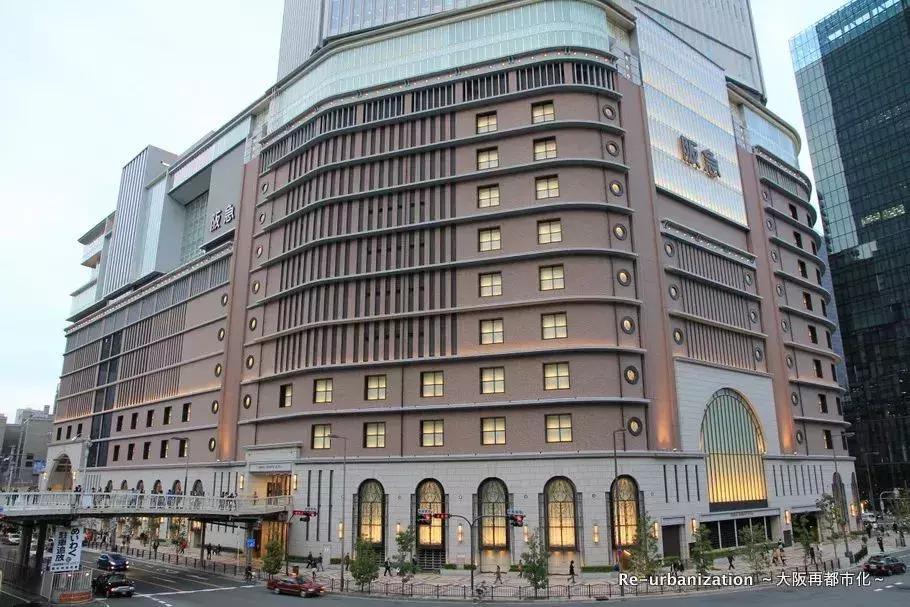 大阪梅田，相对于心斋桥更适合逛街买买买