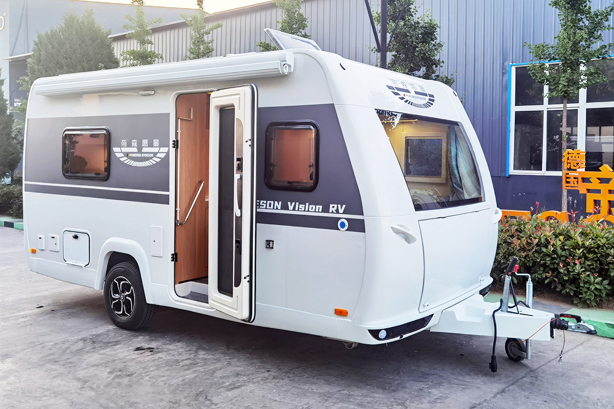 玻璃钢房车车体,豪华内饰房车