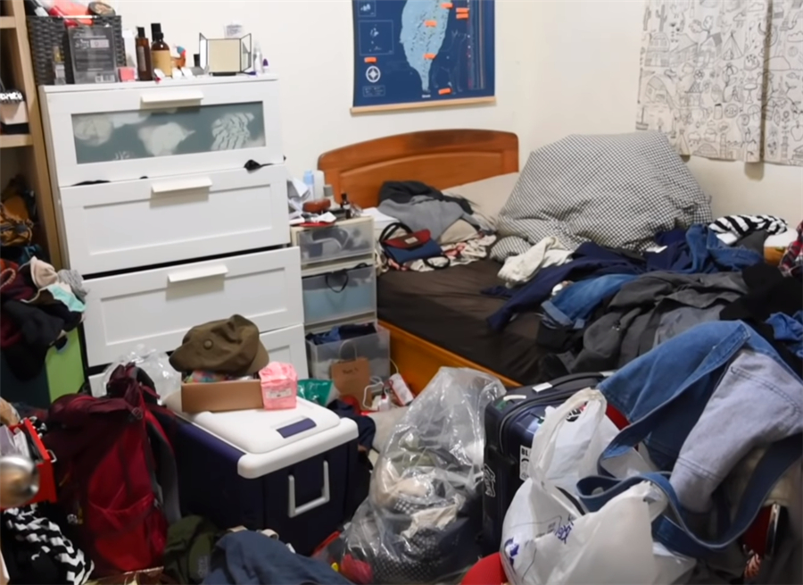 囤积癖清理屋子,囤积癖房间整理