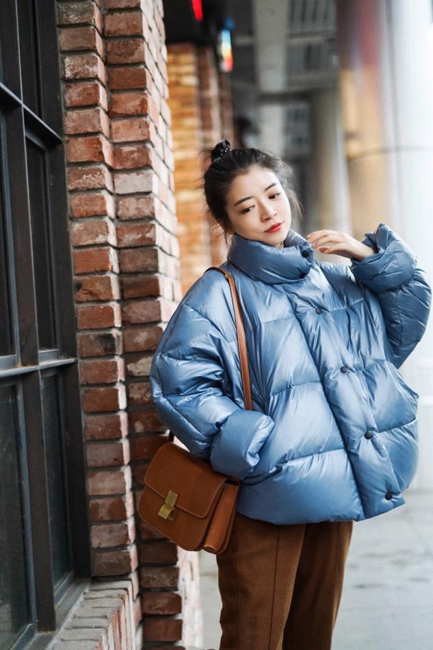 三木妈妈羽绒服最新穿搭,三木妈妈短款羽绒服