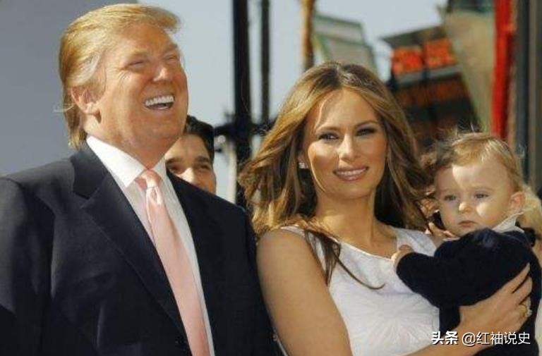 特朗普原配少女照惊艳！连生3子仍光彩照人，颜值碾压梅拉尼娅