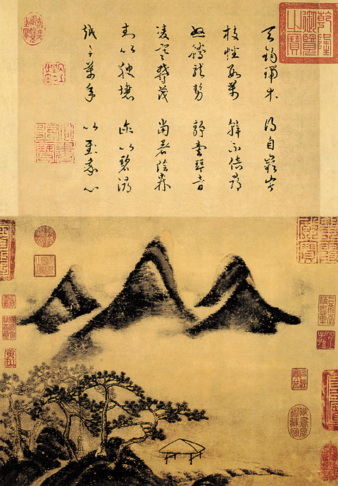 中国传世山水画全集书籍,中国历代山水画全集