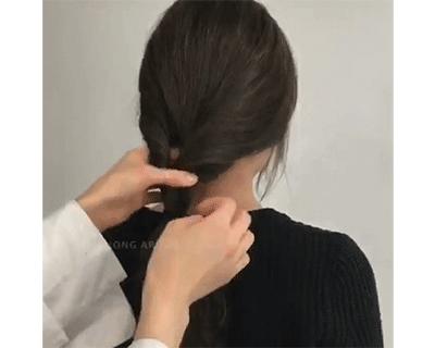 简单编发学生,手残党都会的编发教程学生