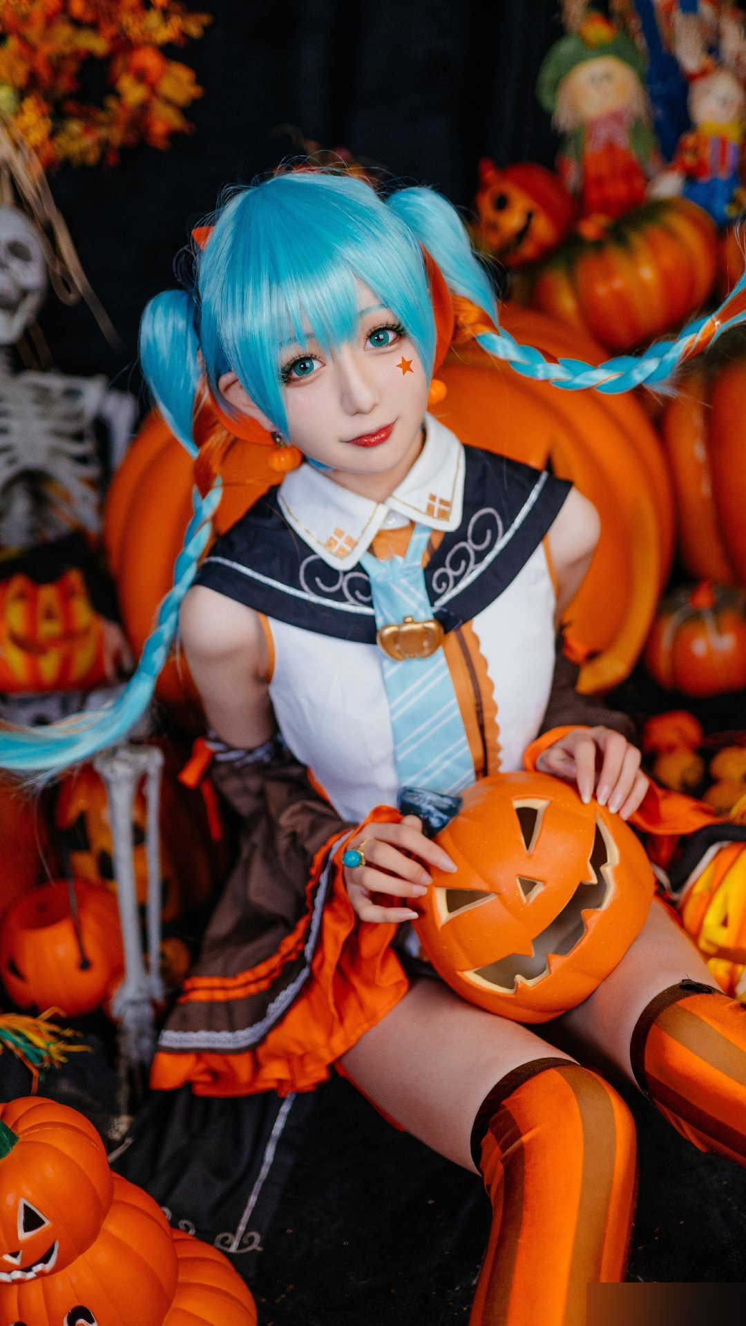 三个人cos未来初音,初音未来cos所有造型