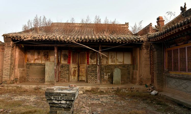 乡村古寺庙,五一家乡山顶寺庙一游