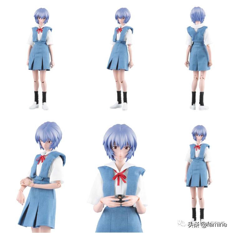 模玩图鉴*新世纪福音战士*绫波丽