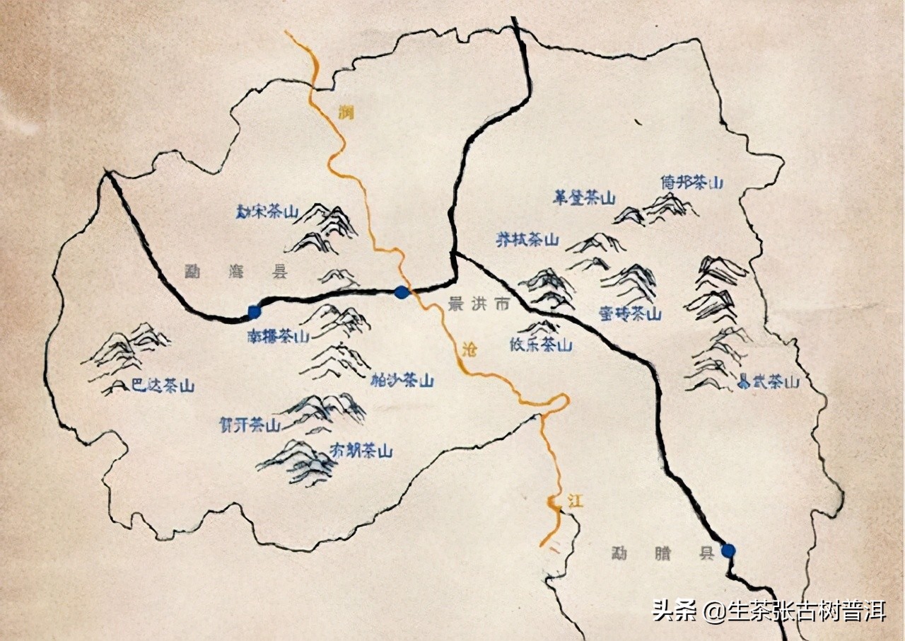 普洱茶各大山头的特性和口感,普洱茶山头茶的特点介绍