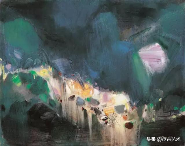 手绘油画中的梦幻世界——盘古艺术