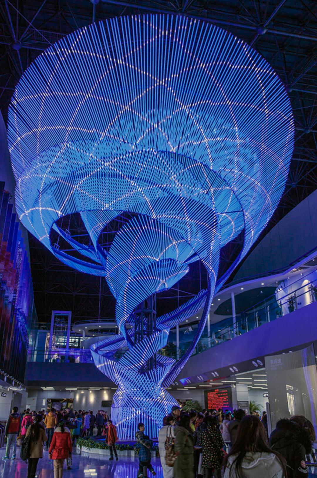 展馆序厅效果图,展馆序厅设计