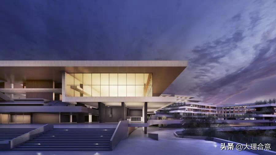 天泰·大理十畝下关一中大理十畝实验学校效果图大赏