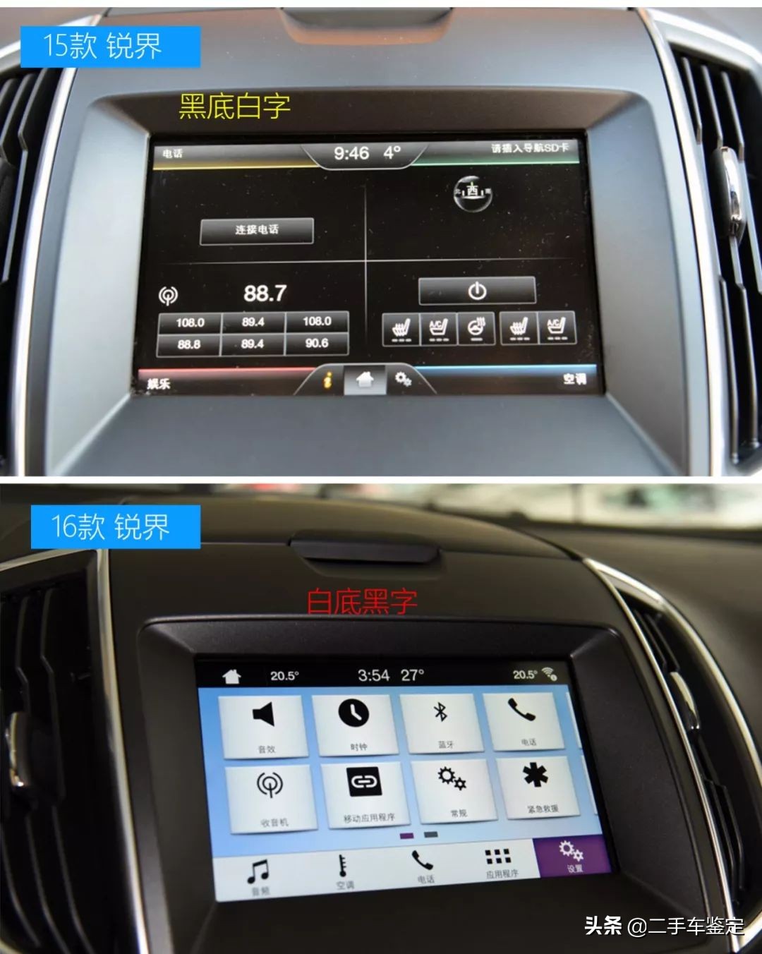五座福特锐界测评,福特锐界各款区别
