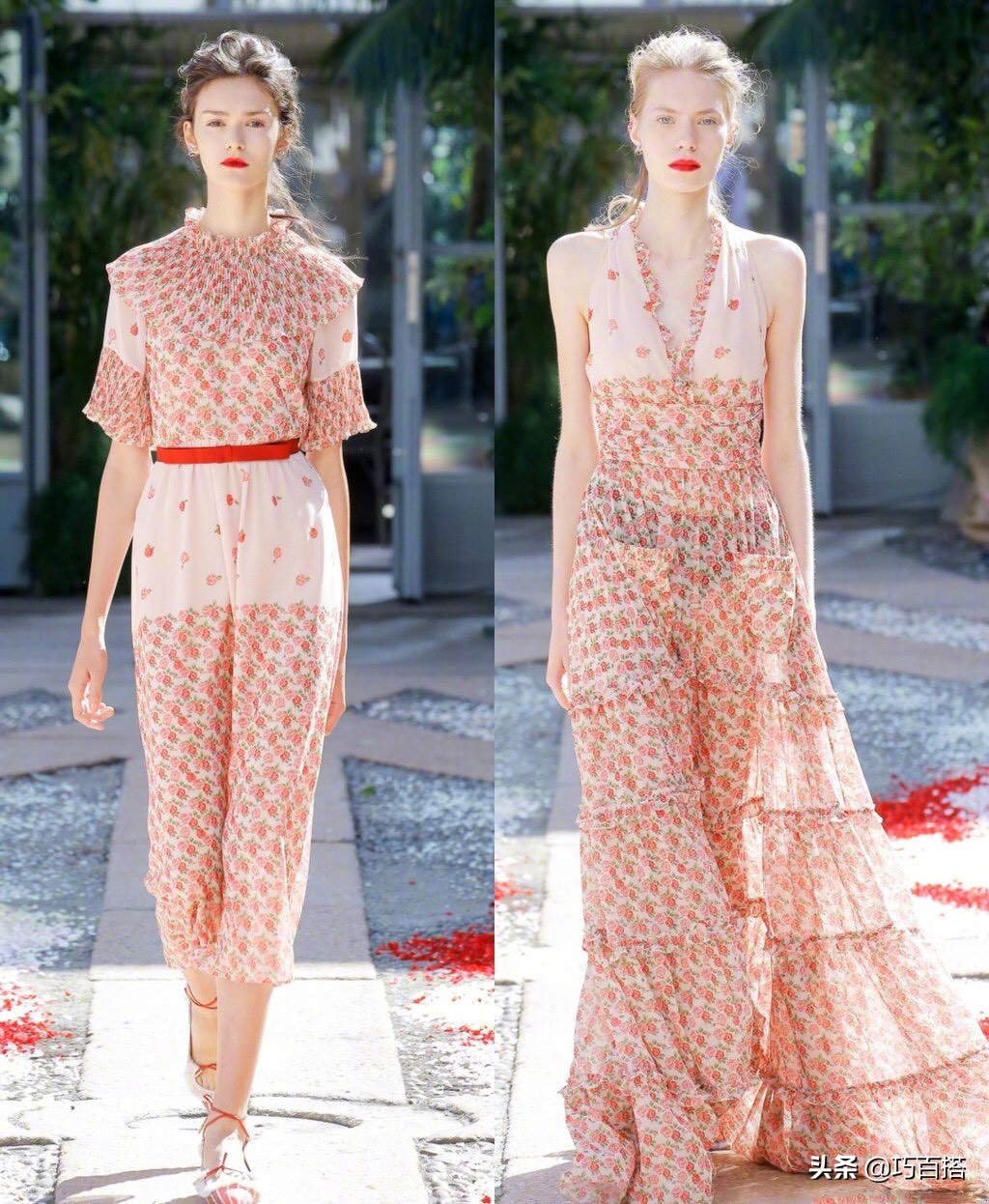 同样是碎花为什么有的显老,怎么样穿碎花裙才不会显得俗气