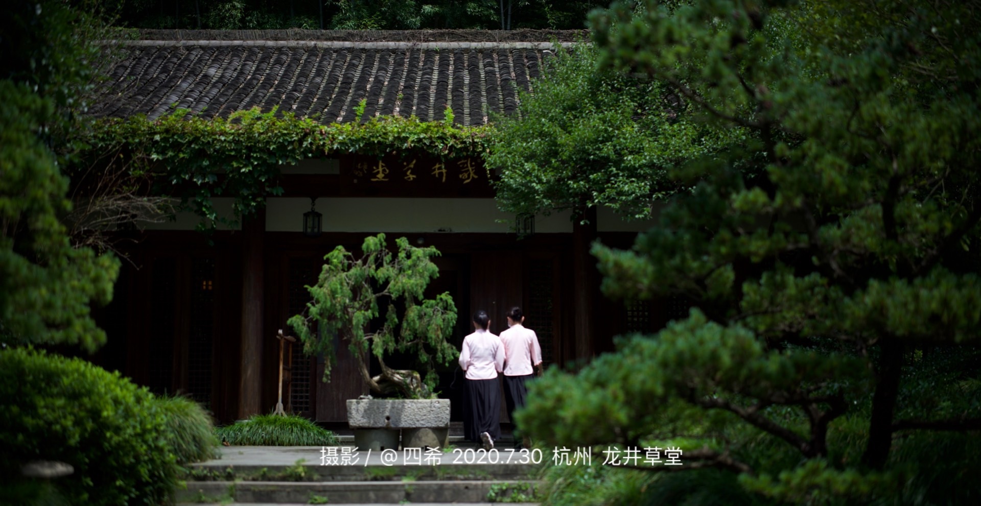#凤凰网大饭局#龙井草堂的万千气象