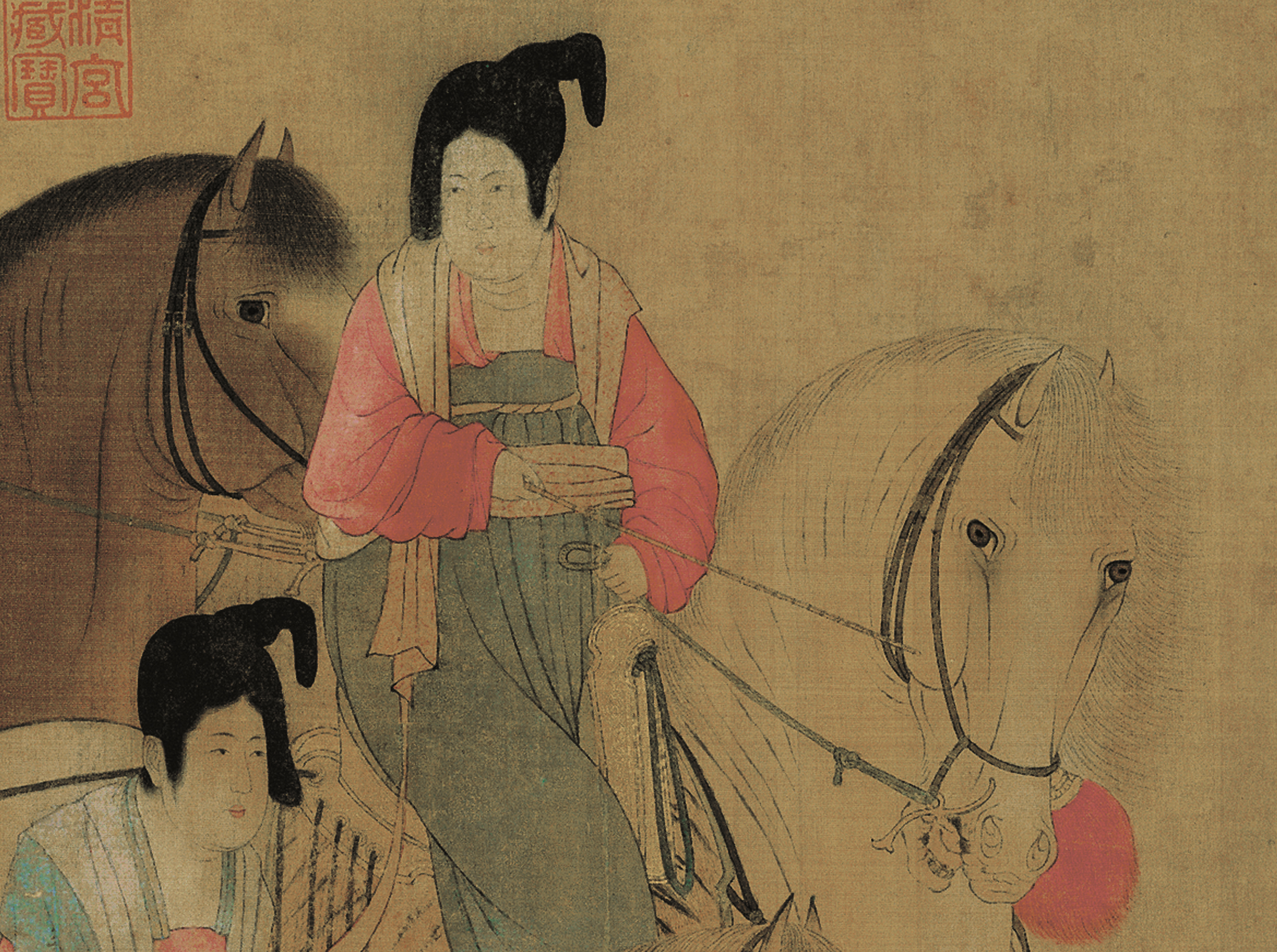 辽宁博物馆虢国夫人在几层,虢国夫人图辽宁博物馆几楼