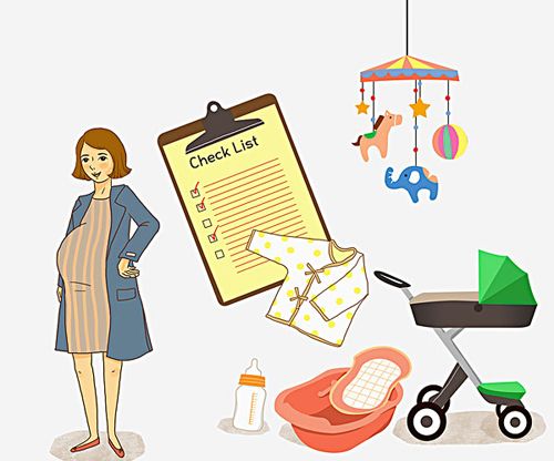 怀孕了要给孕妇准备哪些东西,孕晚期需要准备的东西清单