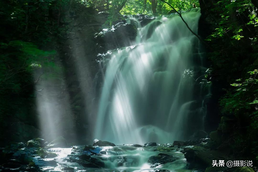 手机如何用nd镜拍出丝滑瀑布,nd减光镜拍摄瀑布