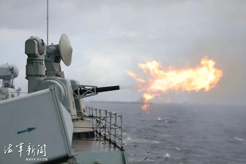 美舰过台海细节,官方谈美舰通过台海
