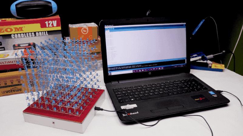 自制200000流明led灯,光立方的制作原理图