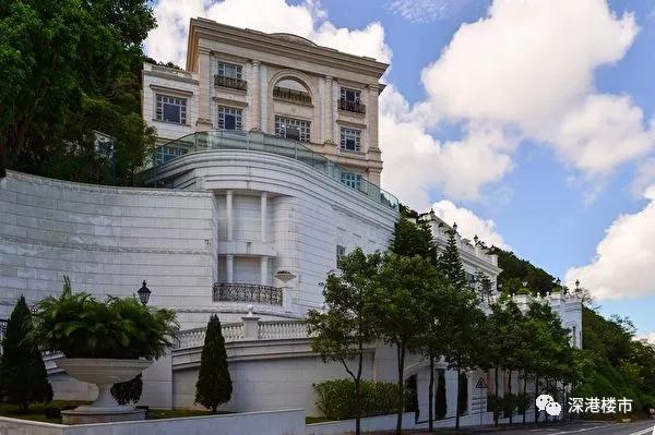 香港太平山最贵地段豪宅,香港太平山豪宅夜景