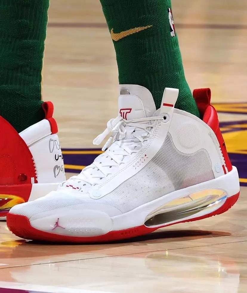 nba球星上脚布朗尼1代,nba球员上脚科比球鞋