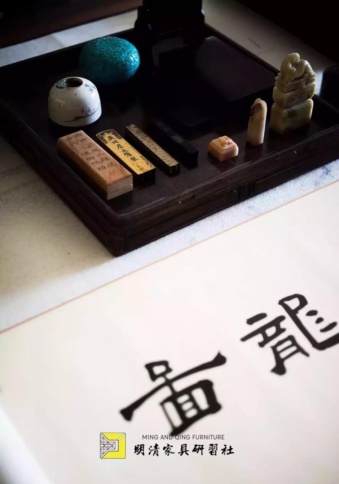 古典家具现代空间书房,古典家具与现代空间书房