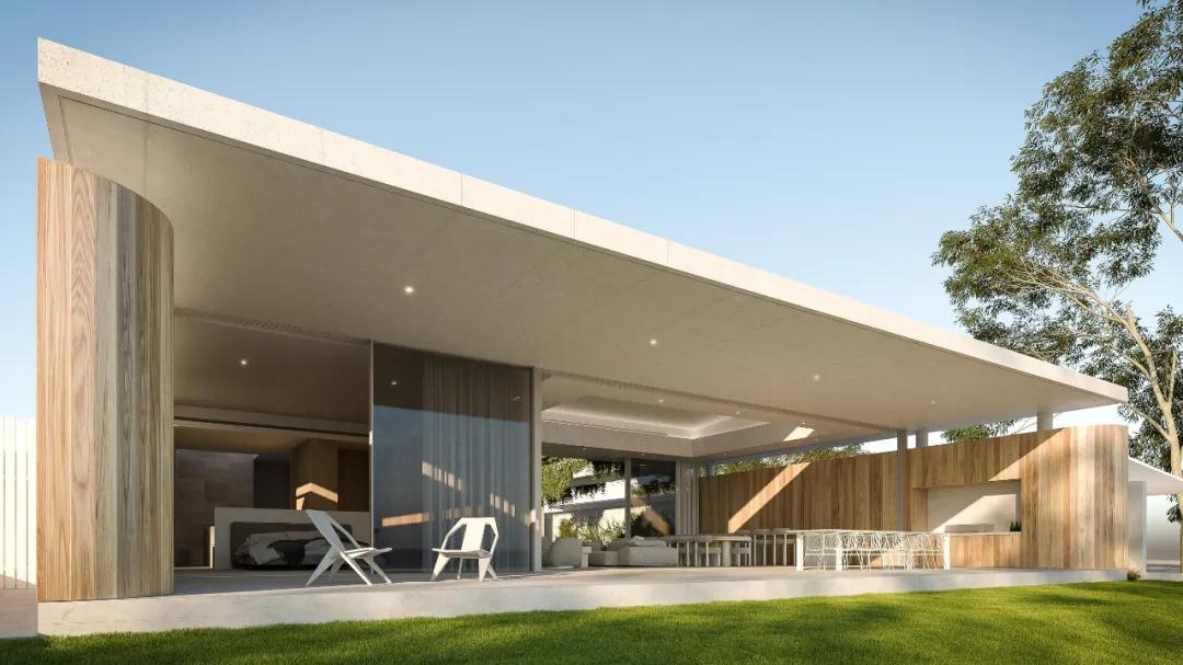 侘寂美学与极简主义别墅,极简极致轻奢的美学设计