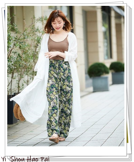 阔腿裤夏季搭配的衣服,阔腿裤夏季版搭配衣服