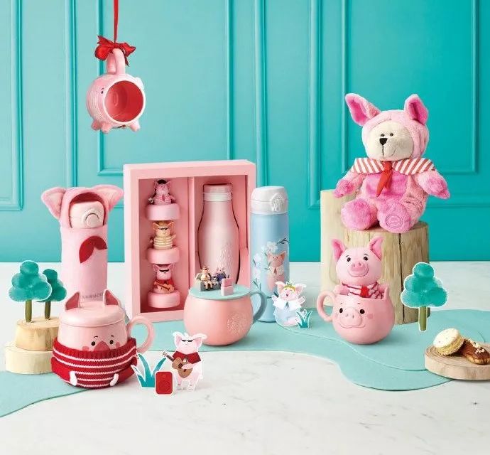 星巴克爆款猫爪杯组合,星巴克杯最值得收藏的系列