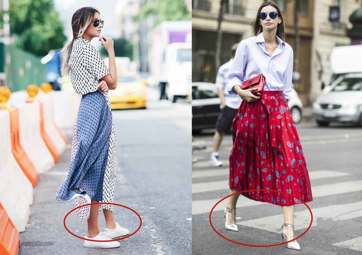 萝卜腿该如何穿裙子,萝卜腿的女生夏天怎么穿裙子