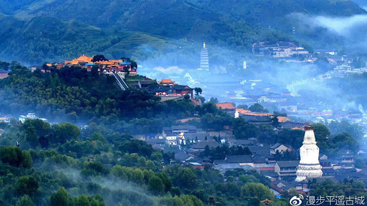 十大名胜古迹山西五台山,山西五台山风景秀丽建筑精巧