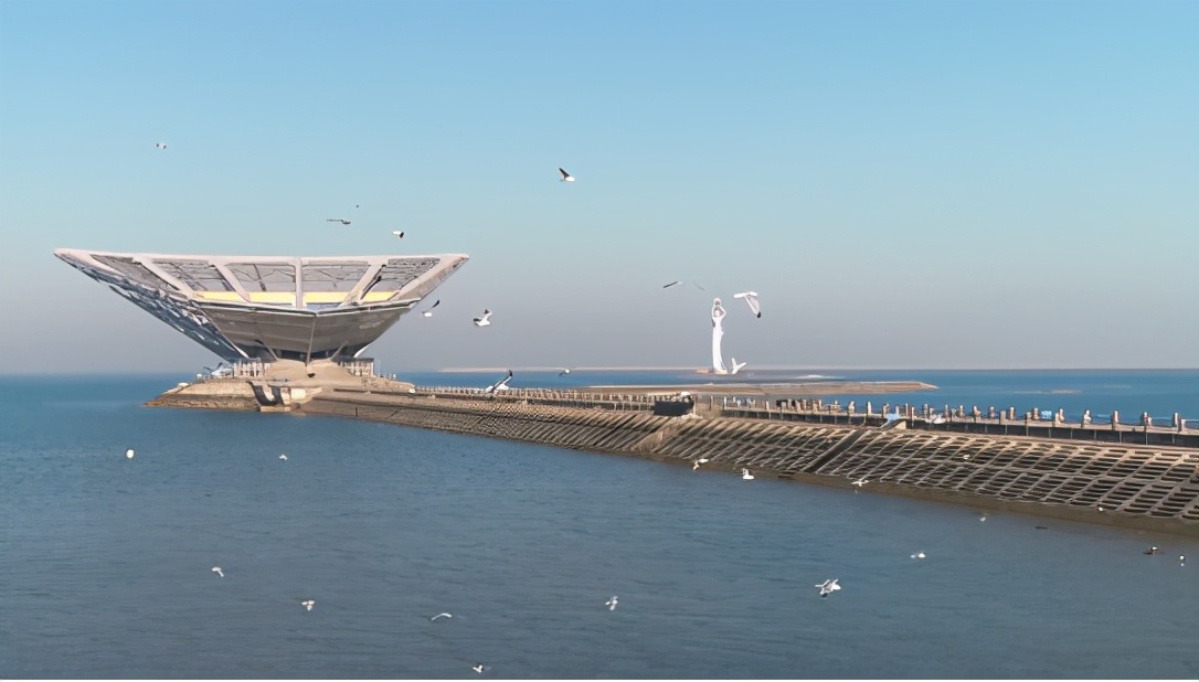 百年老城大美营口,海上视角看美丽的营口