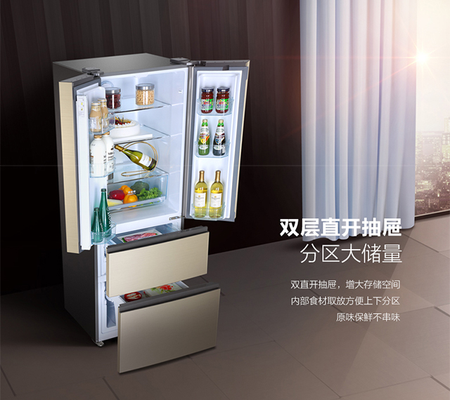 十字冰箱与法式多门冰箱优缺点,多门冰箱和十字门缺点