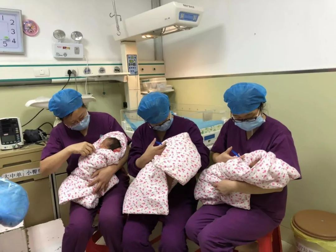 和平医院：8分钟！顺产三胞胎宝宝
