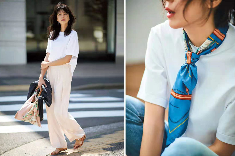 白t恤怎么搭才好看,白T恤怎么穿搭