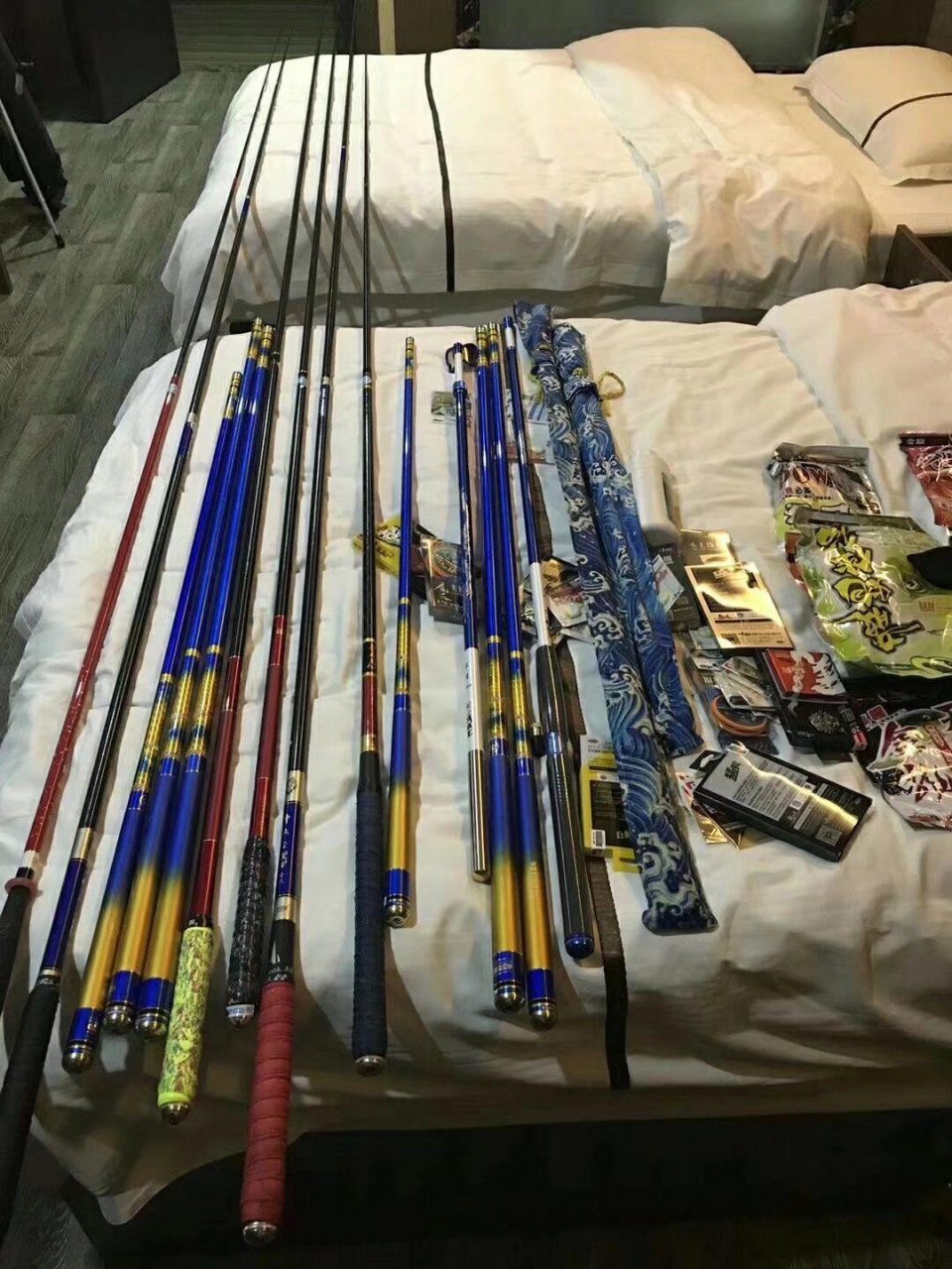 杆子断了就去配节啊