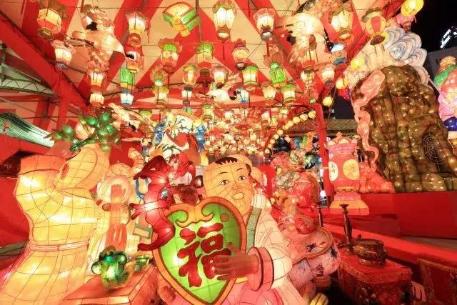 日本长崎县灯会,长崎夜游灯光节