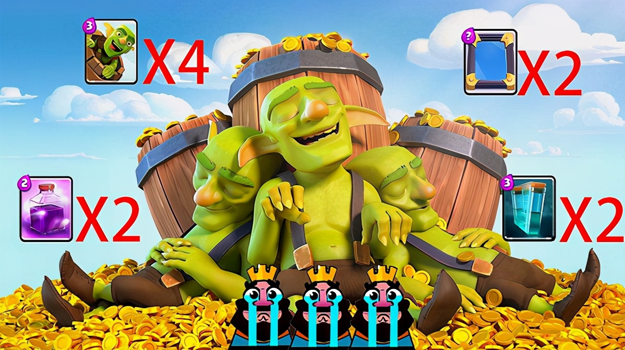 皇室战争最难操作的卡牌,皇室战争最强飞桶卡组