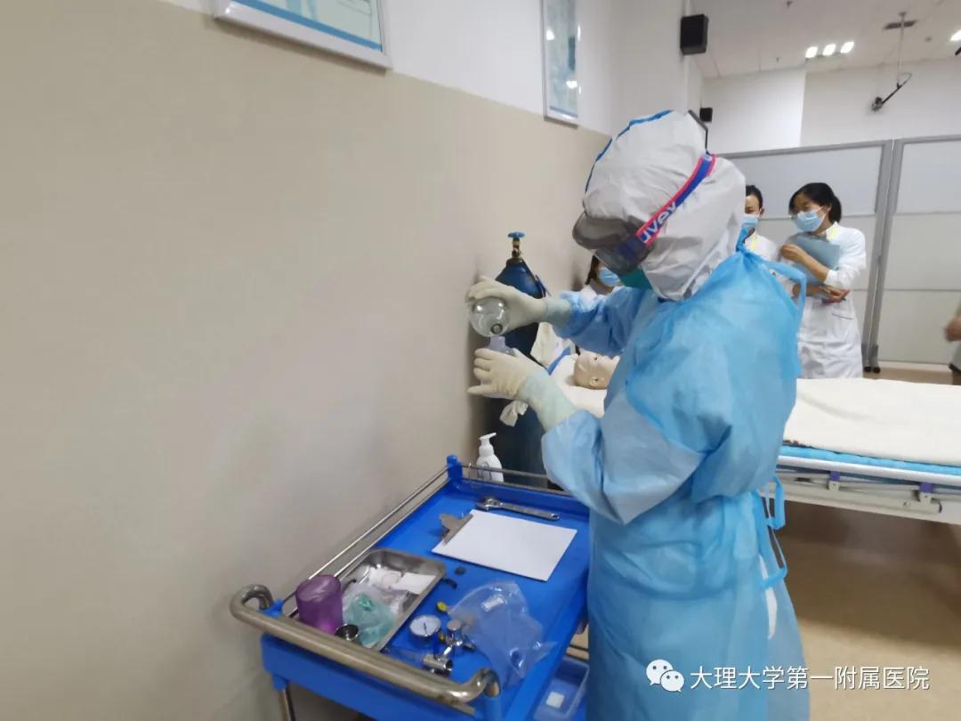 大医二院护理操作,防疫检测技能大赛