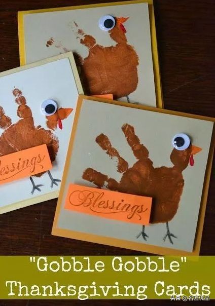 感恩节贺卡手工超级简单,做感恩节贺卡简单又漂亮