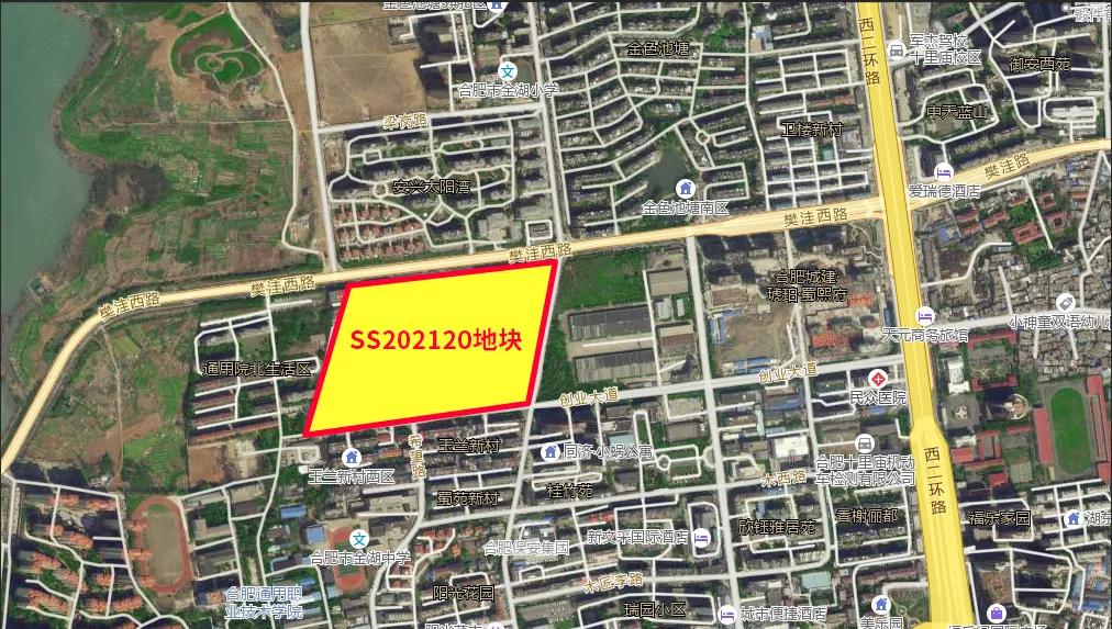 合肥蜀山区新规划住宅用地,蜀山运河新城流拍的三块地