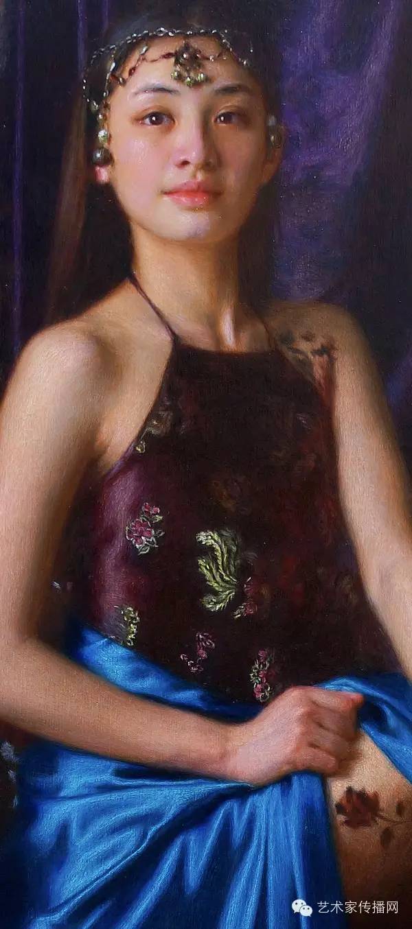 王剑的绘画作品欣赏,画家王剑粉笔画作品欣赏