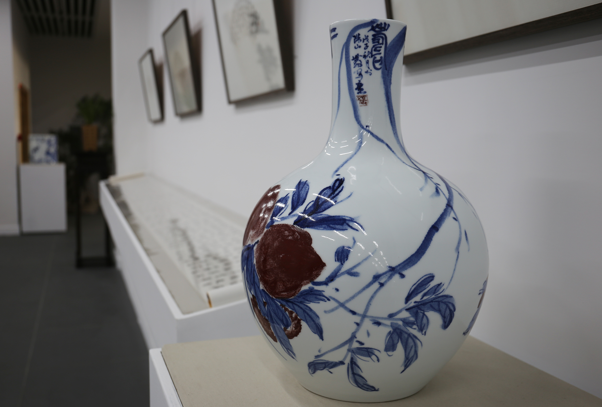 文华千载耀海城，翰墨飘逸醉临溟——张世刚艺术馆开馆